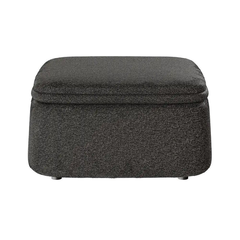 Mesa de centro Elements Berti 3 em 1 (Mesa + Puff + Baú)